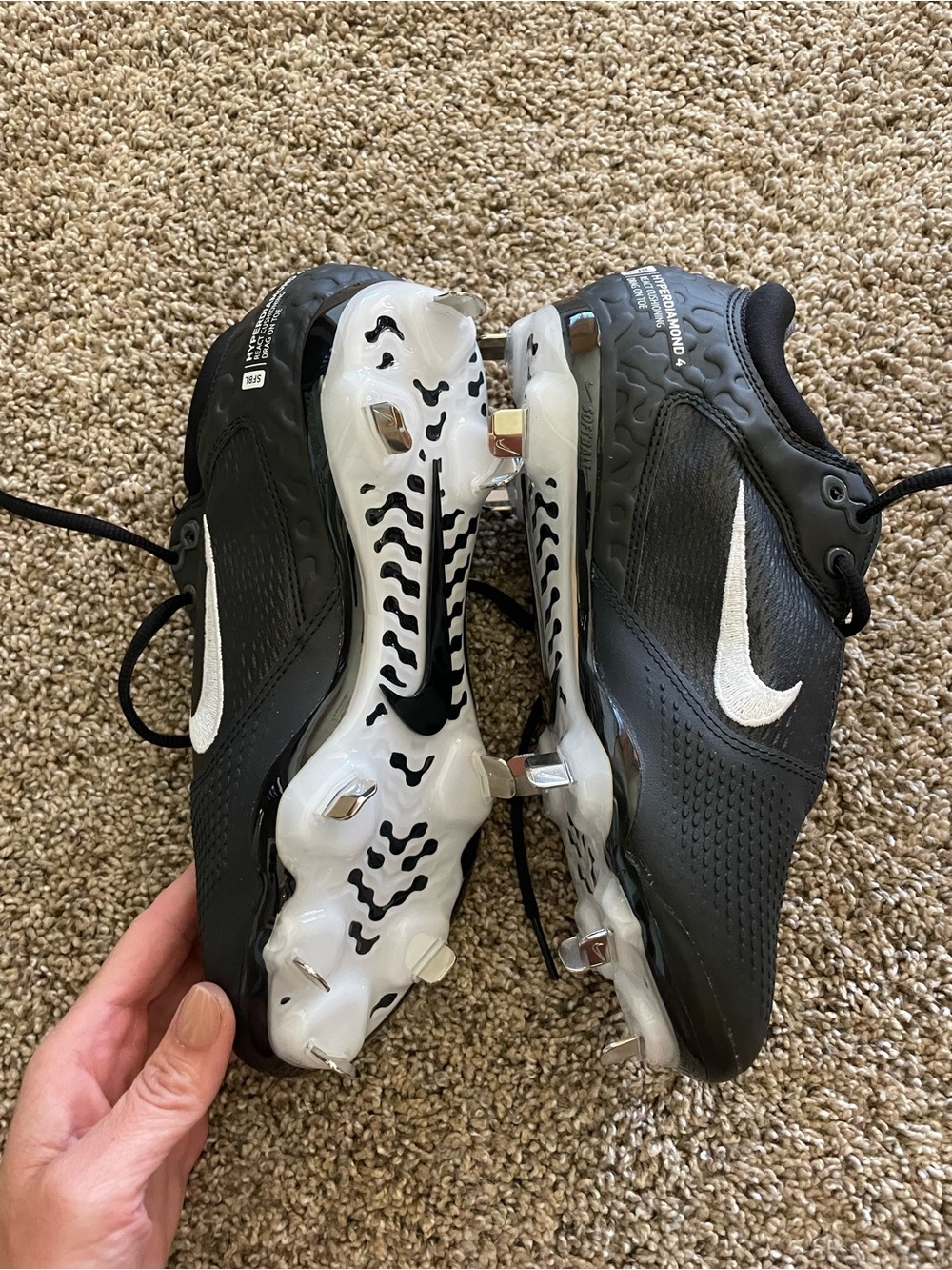 Nike hyperdiamond 4 softball cleats NWOT - Picture 7 of 7